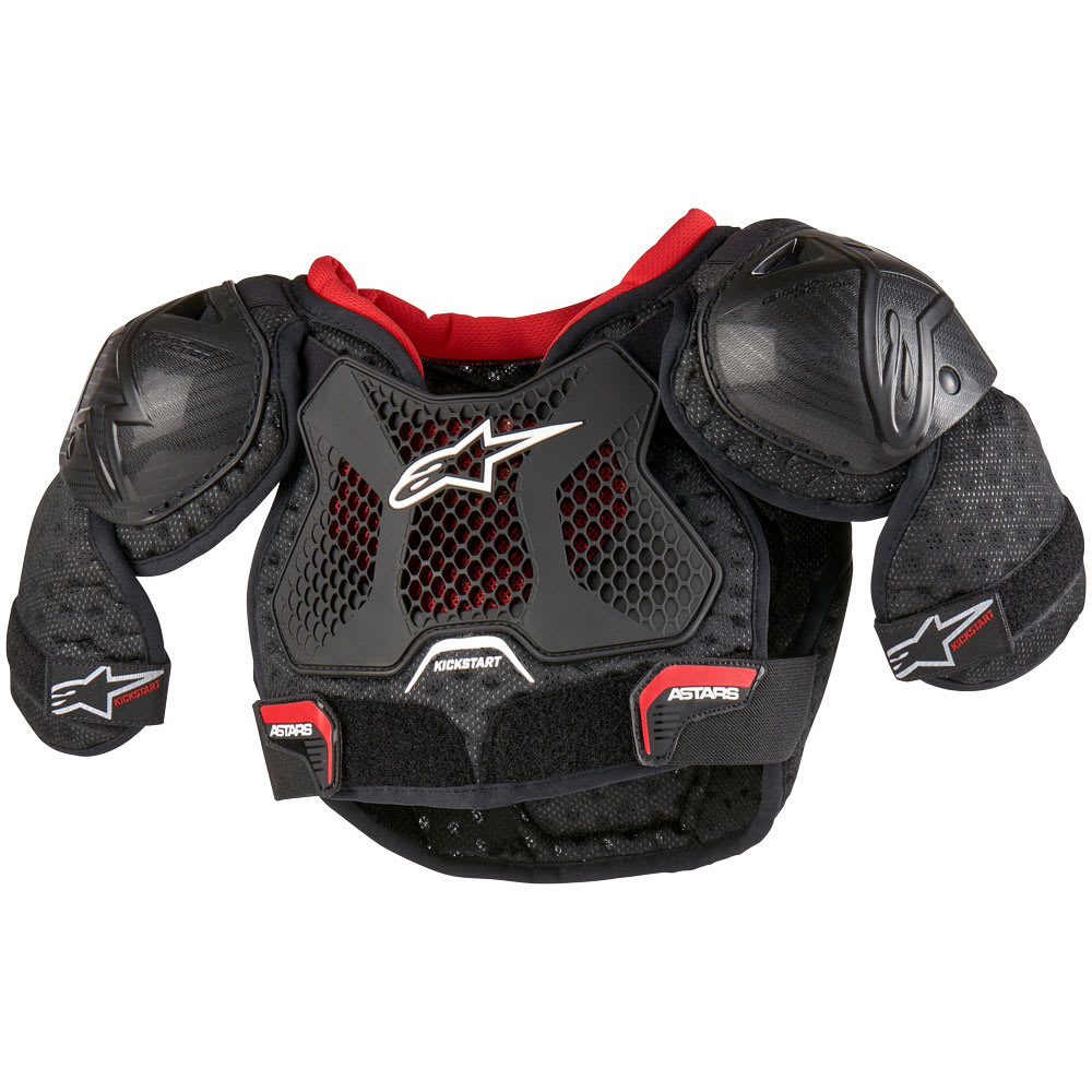 Alpinestars Bionic Action Kickstart  Kids Body Armour -Black / Red