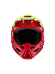 Alpinestars 2025 SM3 Youth Fray Red Yellow Black MX Helmet CL