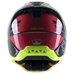 Alpinestars SM5 Action Helmet - Black/Cyan/Yellow CL