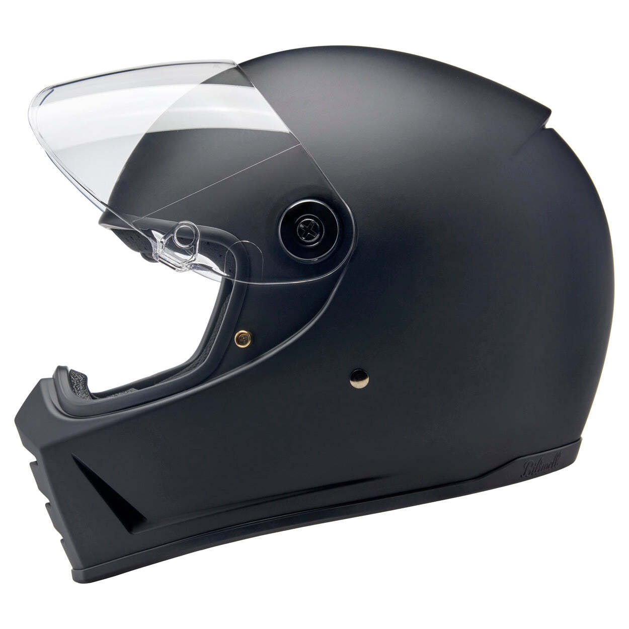 Biltwell Lane Splitter Helmet - Flat Black