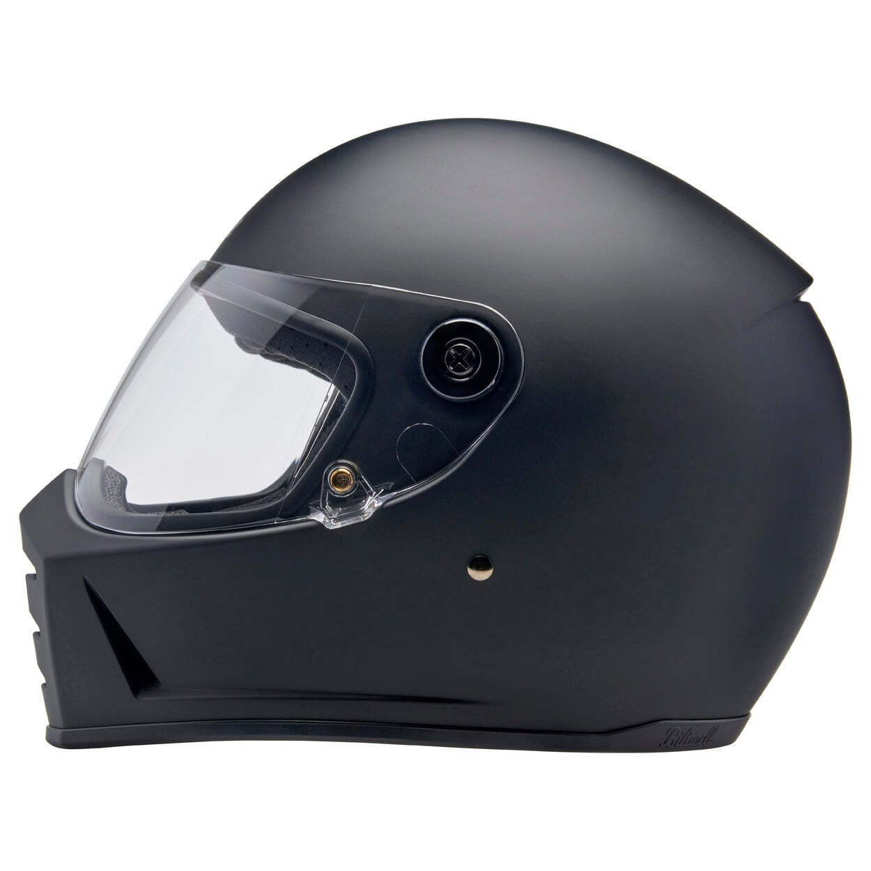 Biltwell Lane Splitter Helmet - Flat Black