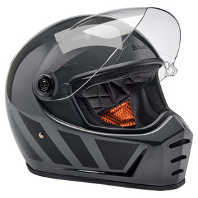 Biltwell Lane Splitter Helmet - Storm Grey Inertia