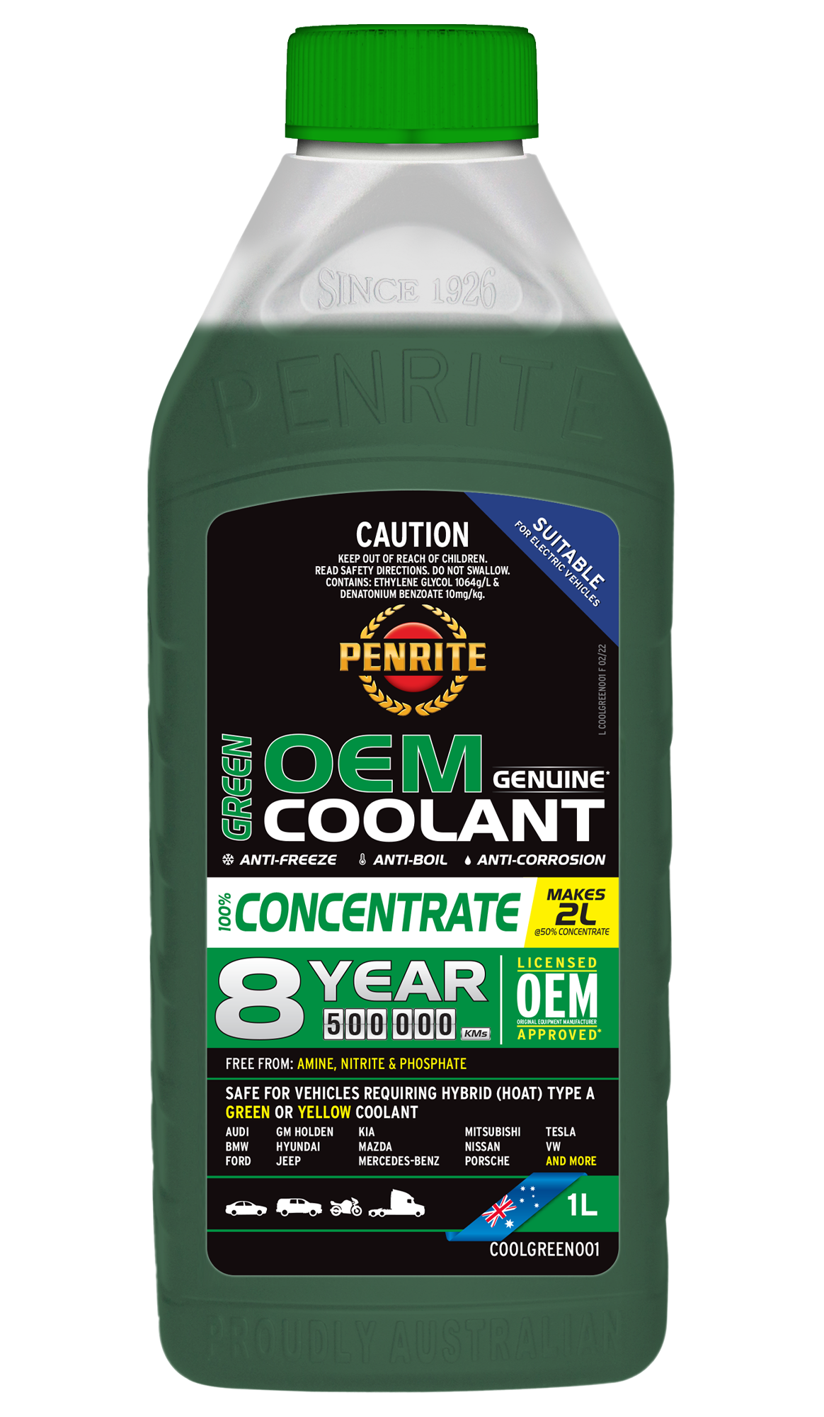PENRITE OEM GREEN COOLANT