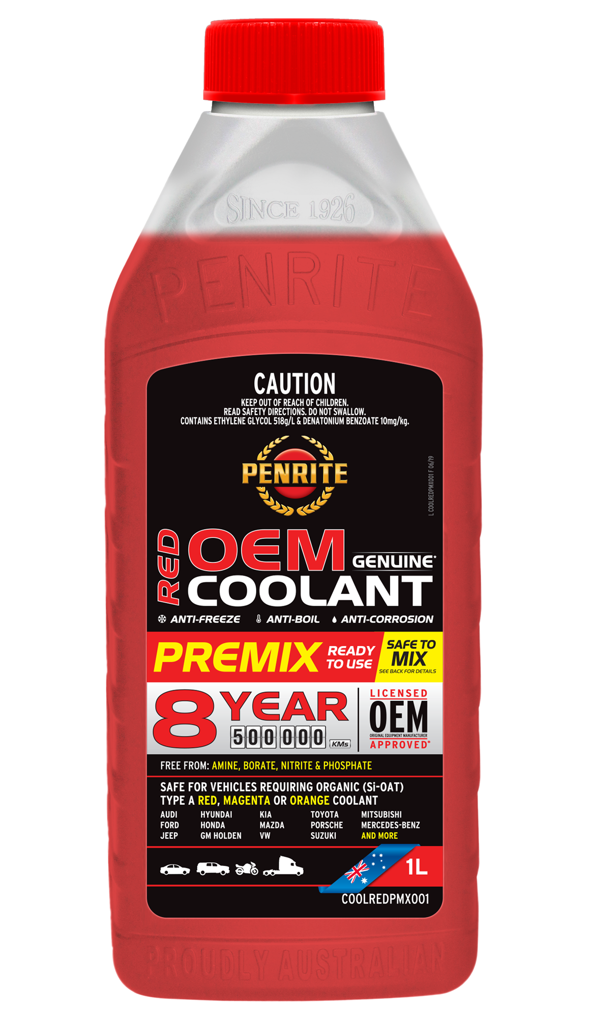 PENRITE RED OEM COOLANT