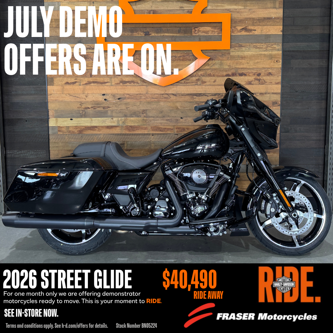 HARLEY-DAVIDSON 2026 Street Glide™ EX-DEMO BN05224