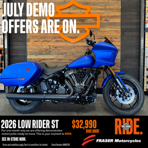 HARLEY-DAVIDSON 2026 LOW RIDER™ ST EX-DEMO - BN05229