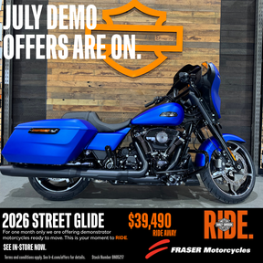 HARLEY-DAVIDSON 2026 Street Glide™ EX-DEMO BN05217