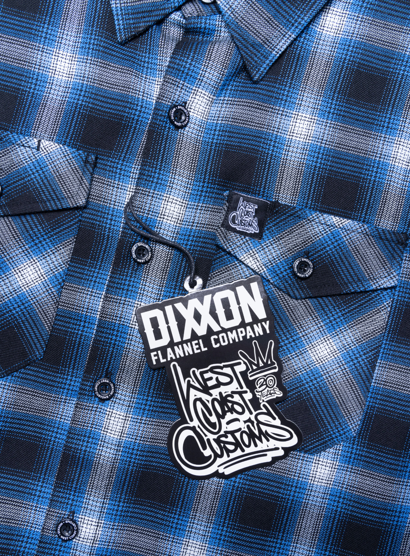 Dixxon West Coast Customs 2.0 Flannel Shirt