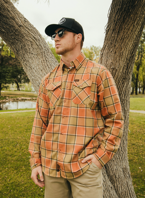 Dixxon Georgia Peach Flannel Shirt