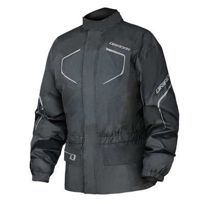 Dririder Thunderwear 2 Motorcycle Rainwear Jacket - Black