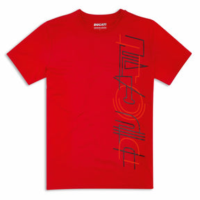 Ducati Skyline Men's T-shirt Red