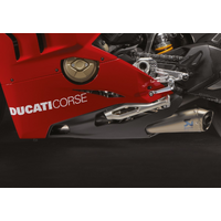 Ducati Racing Exhaust Lower Fairings Set -Red