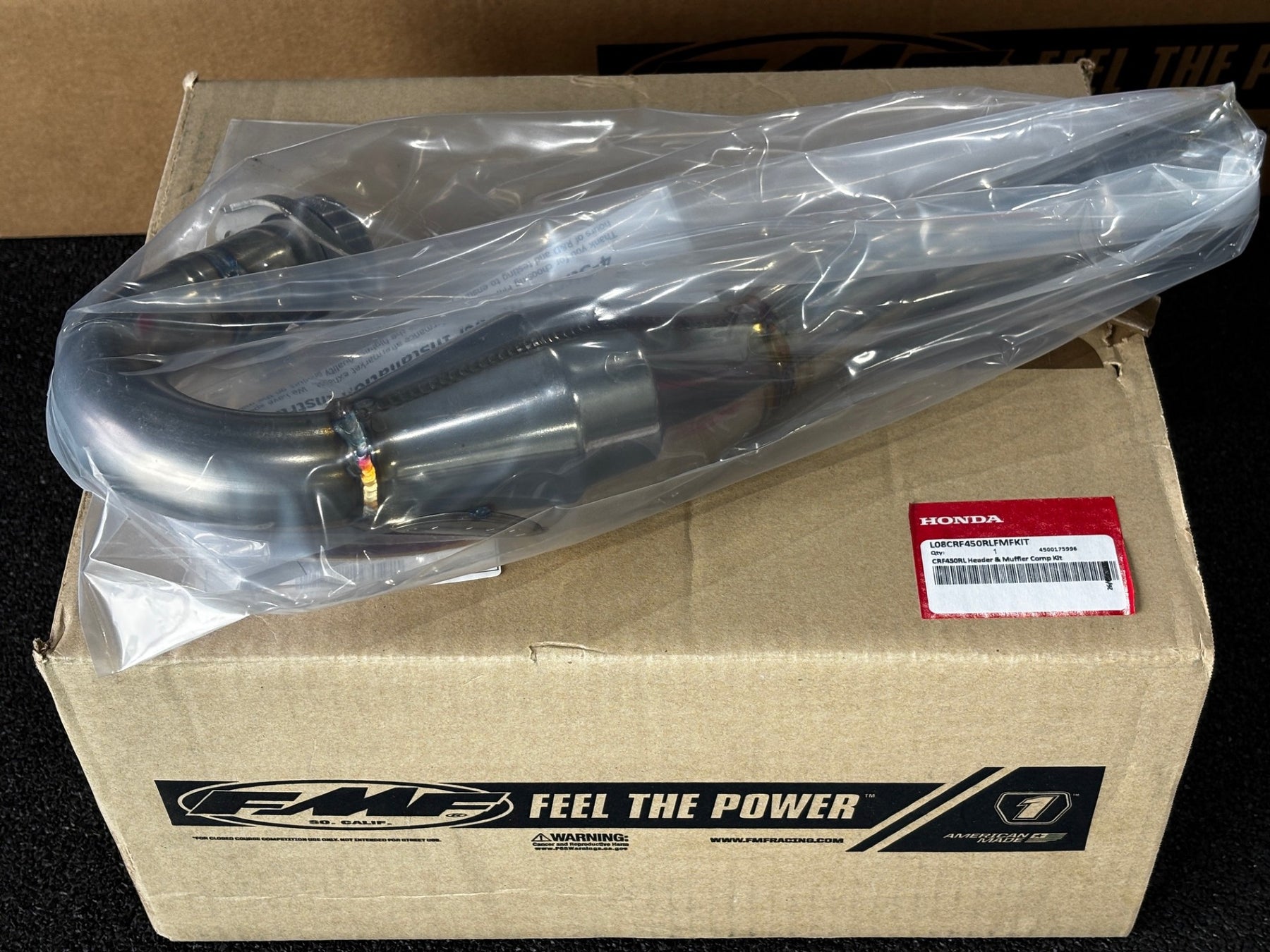 HONDA CRF450RL FMF HEADER & MUFFLER COMP