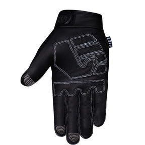 Fist Road Warrior Black Leather Glove