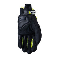 Five Gloves RS-C Motorcycle - White/Fluro