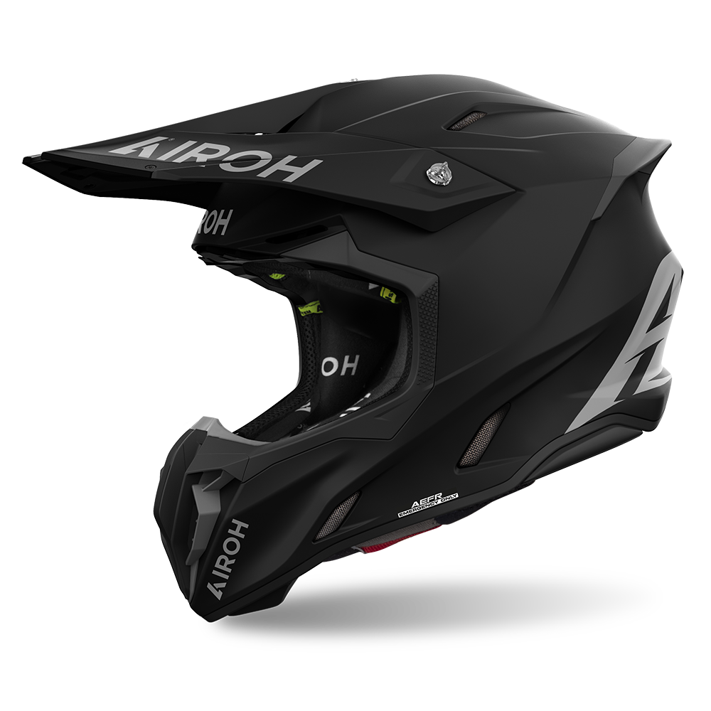 Airoh Twist 3 Colour MX Helmet - Matte Black CL