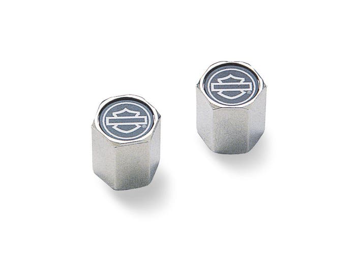 Harley-Davidson Chrome Plated Valve Stem Caps