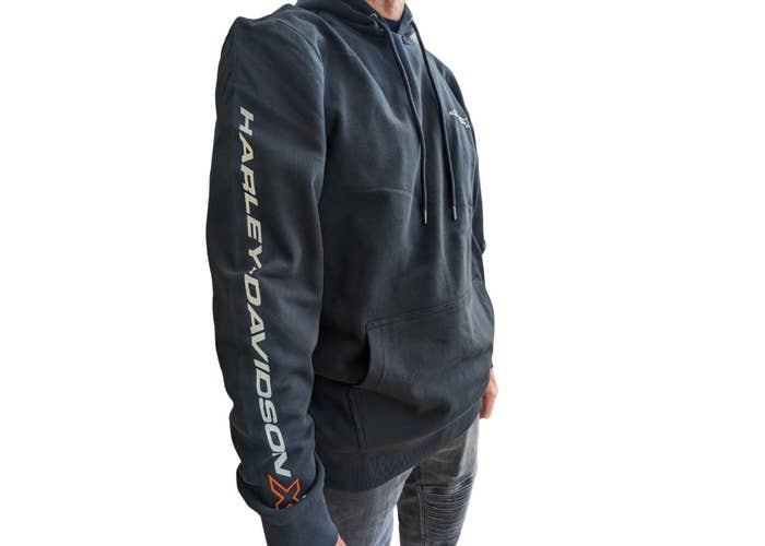 Harley-Davidson Mens Printed Arm X Hoodie