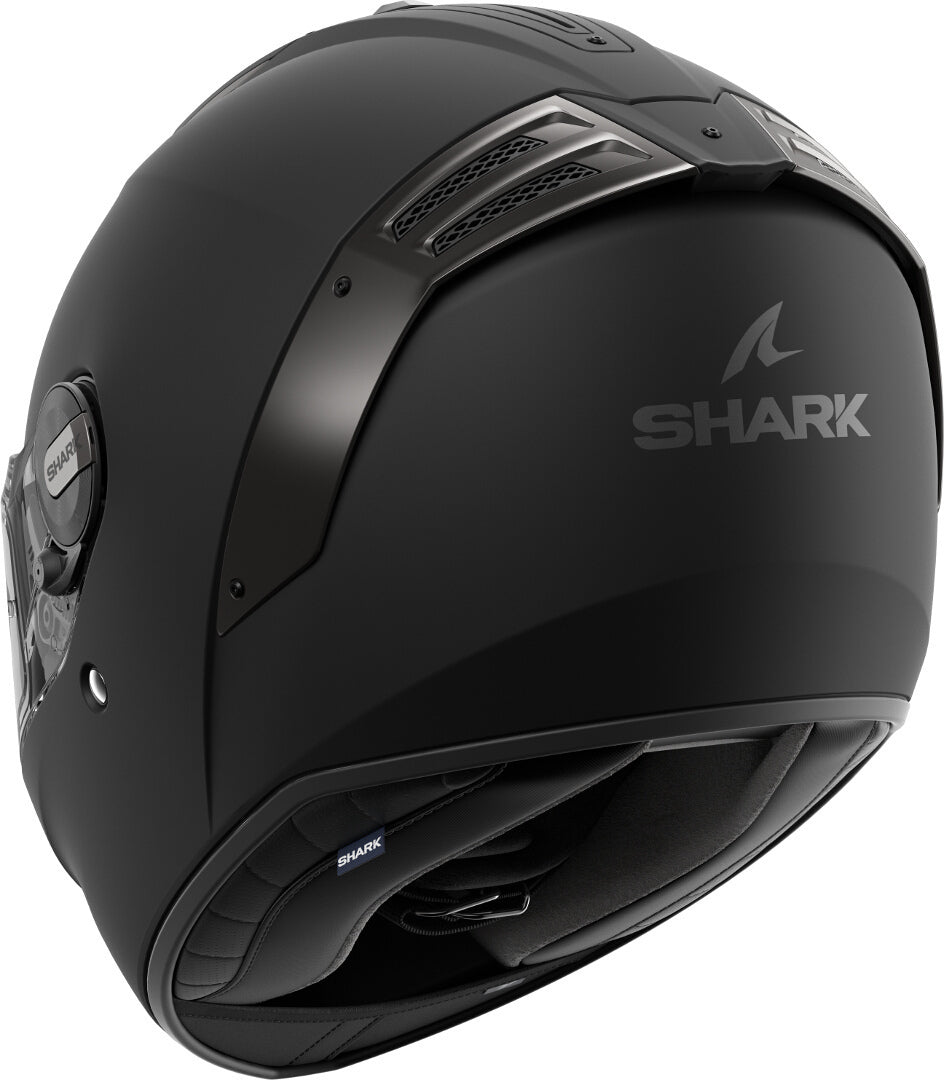 Shark Spartan RS Blank Helmet - Black