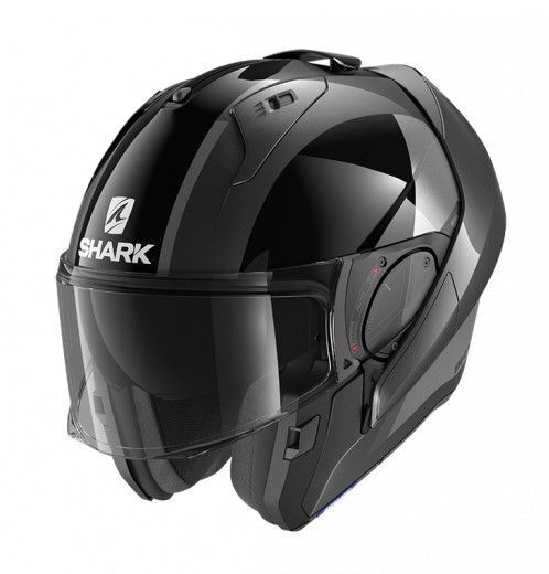 Shark Evo ES Endless Helmet - Black/Anthracite CL