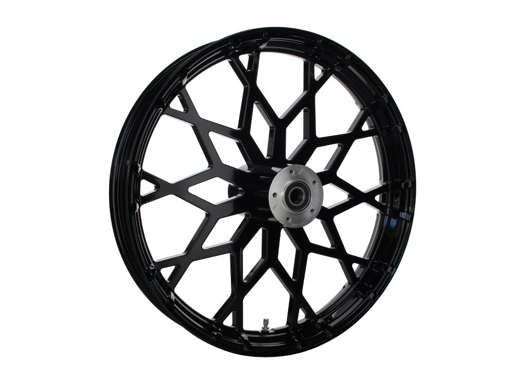 21in. x 3.25in. Marquise/Prodigy Replica Wheel – Gloss Black. Fits Touring 2008up – Hawg Halters