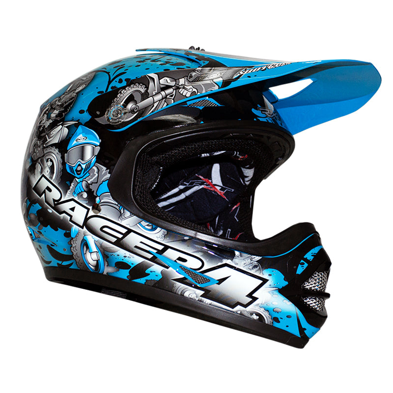 RXT Racer 4 Kids Helmet - Blue