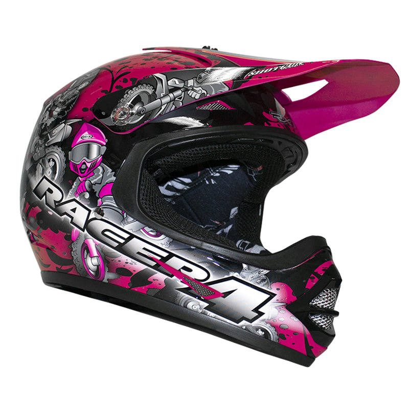 RXT Racer 4 Kids Helmet -Magenta CL