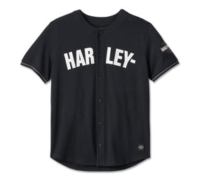 Harley-Davidson Men's Smokin' Baseball Jersey