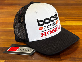 HONDA BOOST MOBILE WHITE CAP