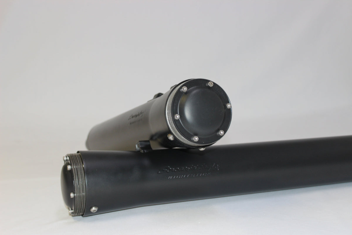 Harley-Davidson Screamin' Eagle Nightstick Dual Touring Mufflers