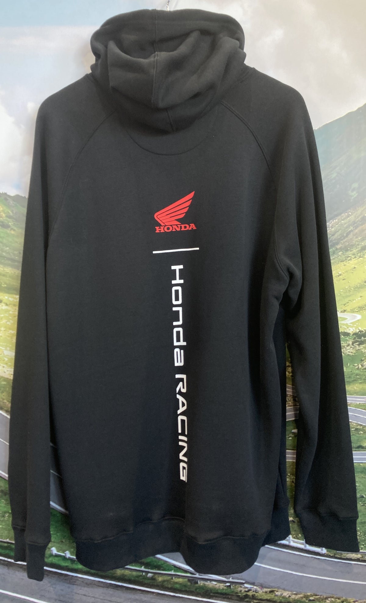 HOODIE HONDA RACING BLACK