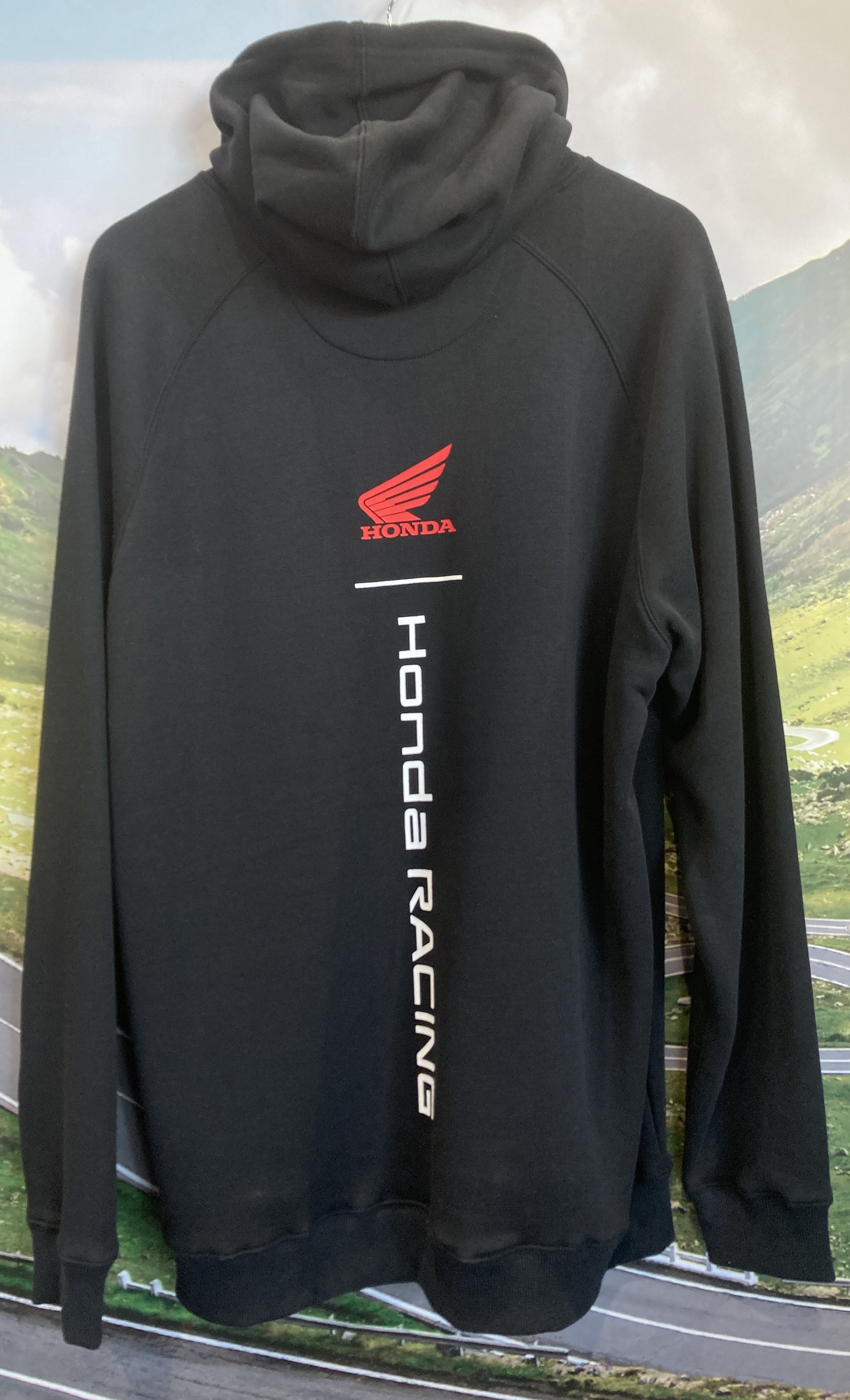 HOODIE HONDA RACING BLACK