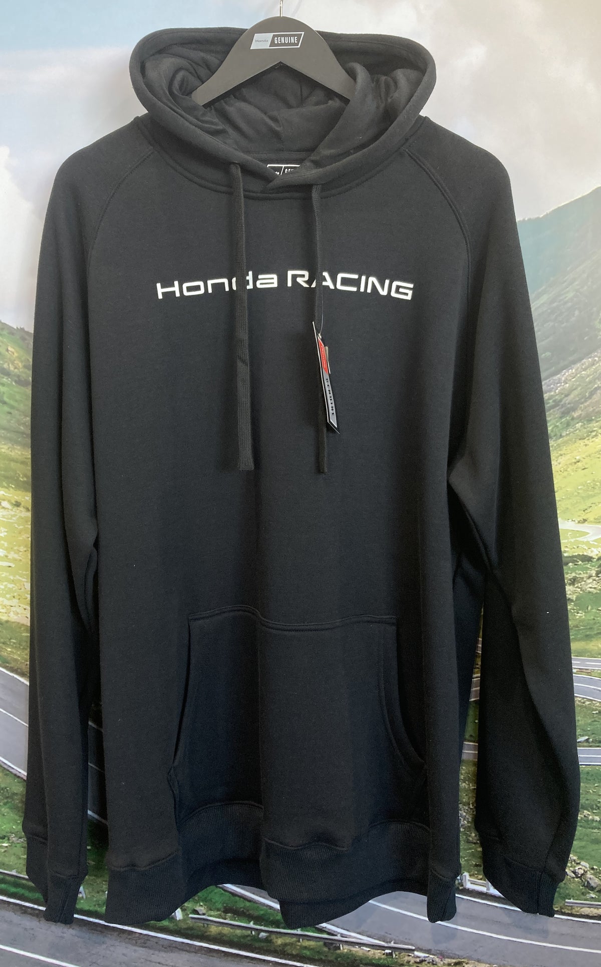 HOODIE HONDA RACING BLACK