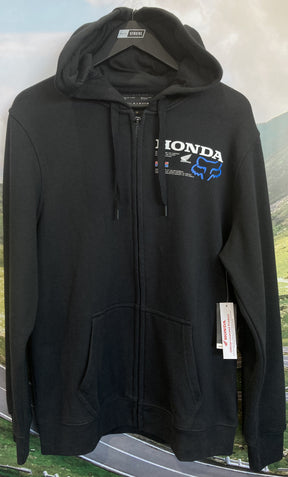 FLEECE HOODIE HONDA FOX RACING BLACK