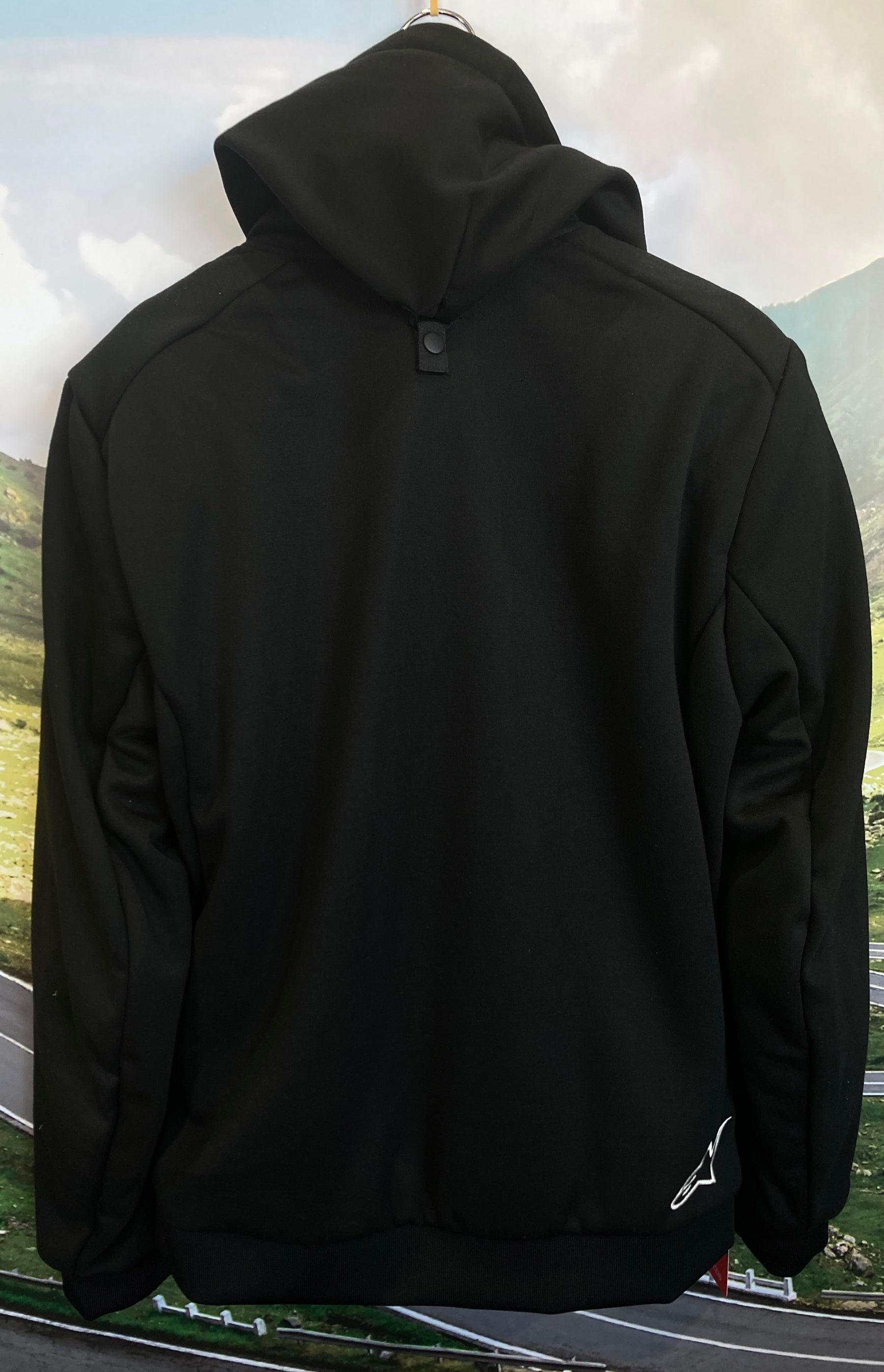ALPINESTARS HONDA CHROME HOODIE JACKET BLK