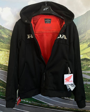 ALPINESTARS HONDA CHROME HOODIE JACKET BLK
