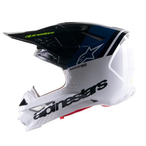 Alpinestars SM8 Radium 2 Nightlife Gloss - Blue White