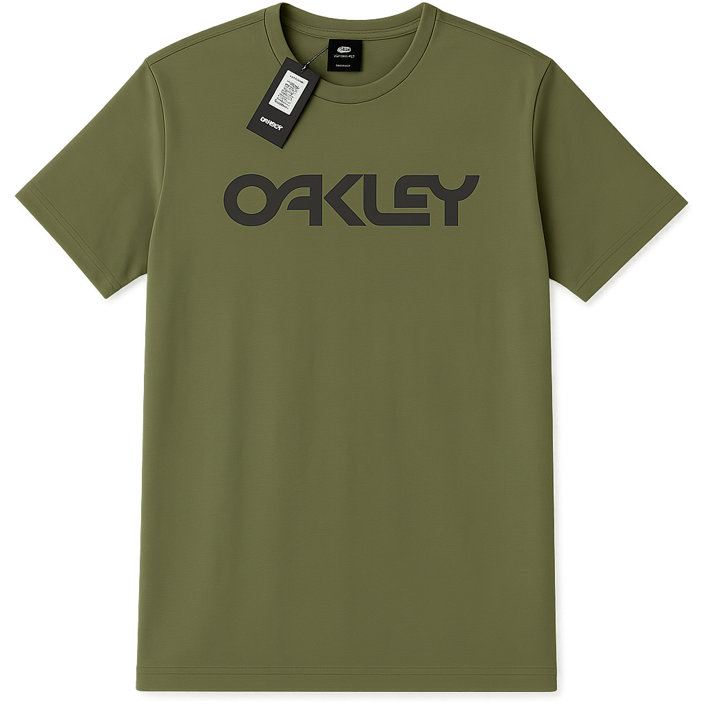 OAKLEY MARK II TSHIRT DARK BRUSH - BLACK