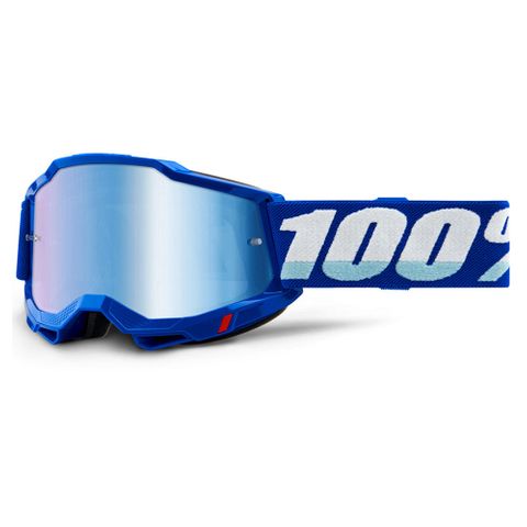 100% Adult Accuri 2 Goggle Blue Mirror Blue Lens