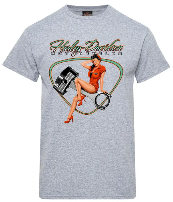 Harley-Davidson Men's Piston Pin Up Dealer Tee
