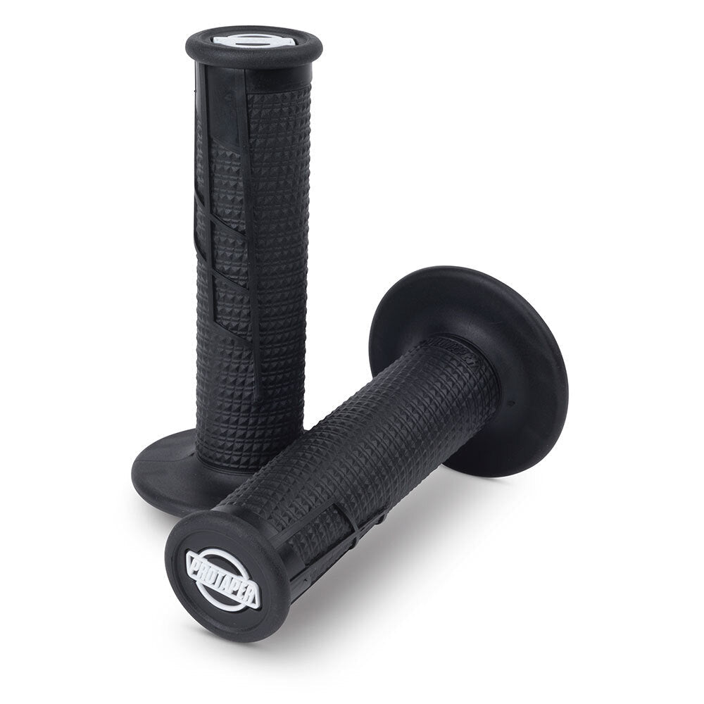 ProTaper Clamp-On 1/2 Waffle Grips Black