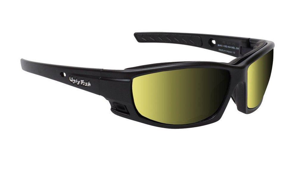 Ugly Fish Rocket Matte Black Frame, Yellow Photochromic Lens