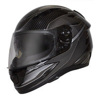 RXT A736 Evo Axis Motorcycle Helmet - Black/Grey