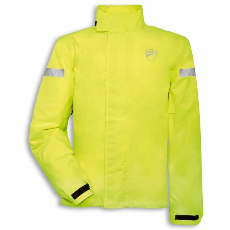 Ducati Strada V3 Rain Jacket - Yellow