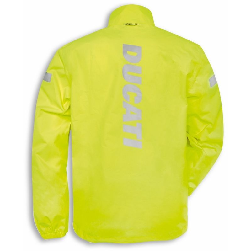 Ducati Strada V3 Rain Jacket - Yellow