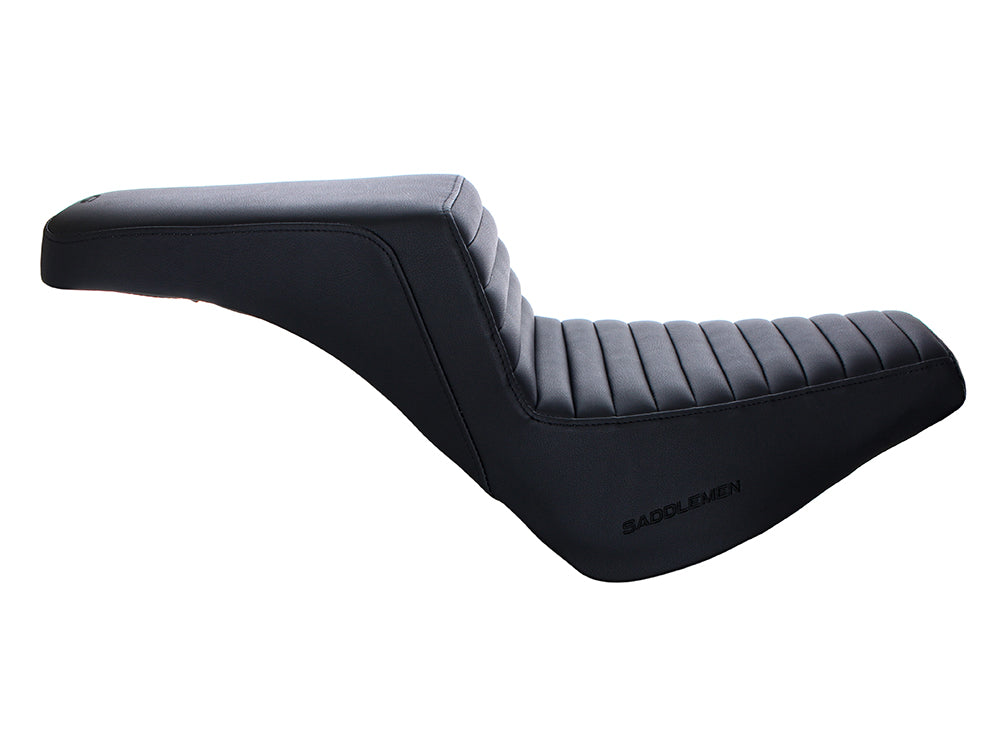 Step-Up Tuck & Roll Dual Seat. Fits Softail Street Bob 2018up & Standard 2020up. – Saddlemen Seats