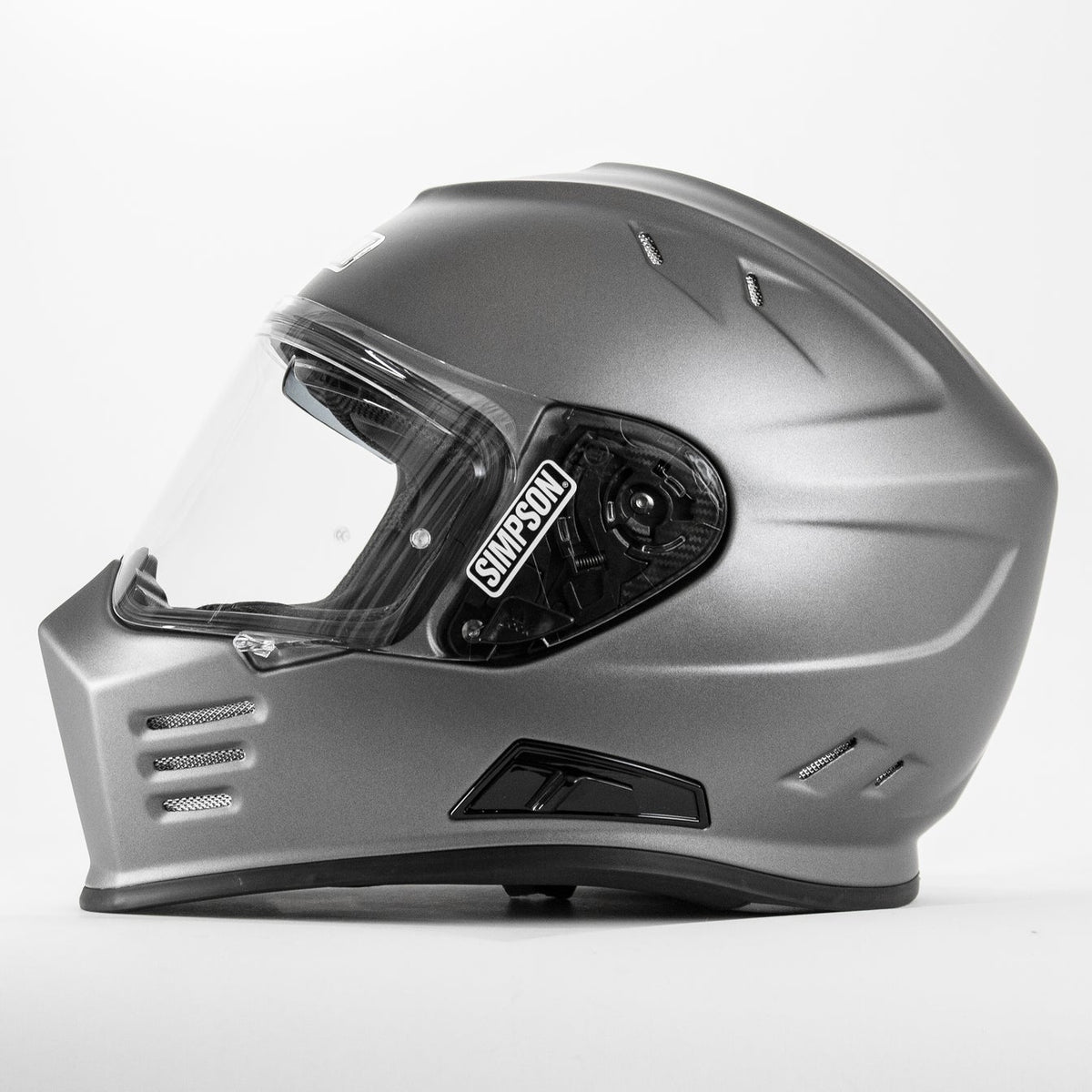 Simpson Ghost Bandit Helmet - Flat Alloy