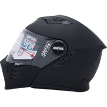 Simpson Darksome Modular Helmet - Black (Mod Bandit)