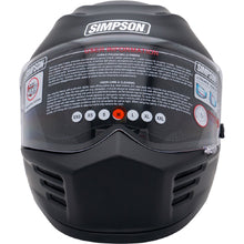 Simpson Speed Bandit Matte Black Helmet