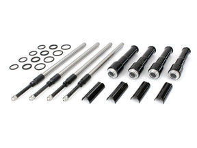 S&S - Quickee Adjustable Pushrod Kit – Black - Milwaukee Eight